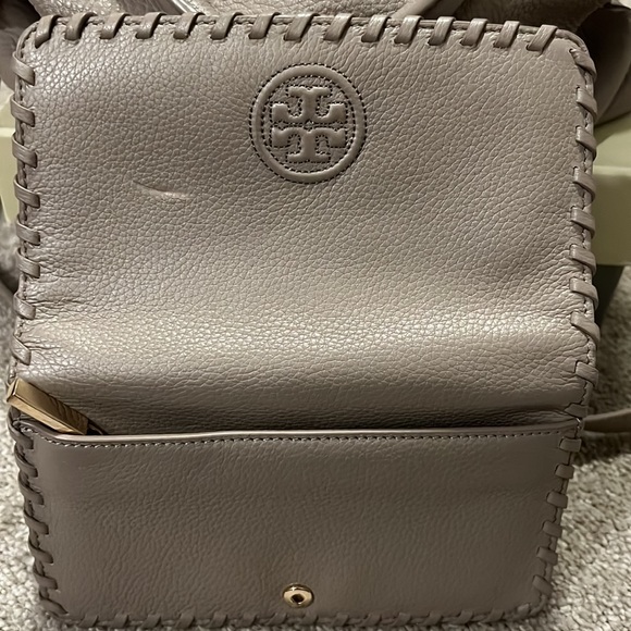 Tory Burch Handbag and Wallet Grey/Taupe soft leather - Picture 6 of 6